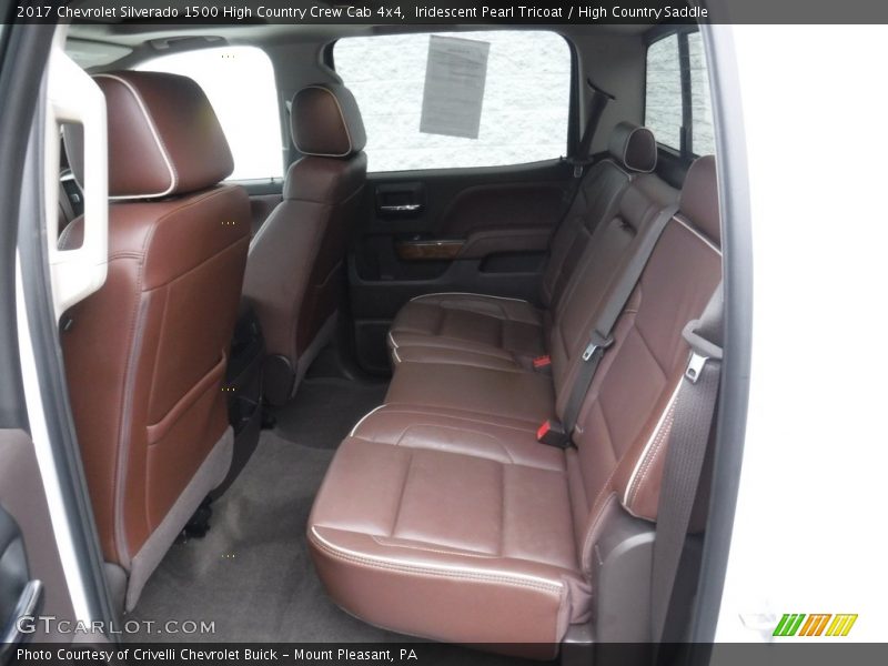 Iridescent Pearl Tricoat / High Country Saddle 2017 Chevrolet Silverado 1500 High Country Crew Cab 4x4