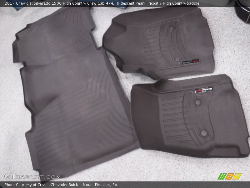Iridescent Pearl Tricoat / High Country Saddle 2017 Chevrolet Silverado 1500 High Country Crew Cab 4x4