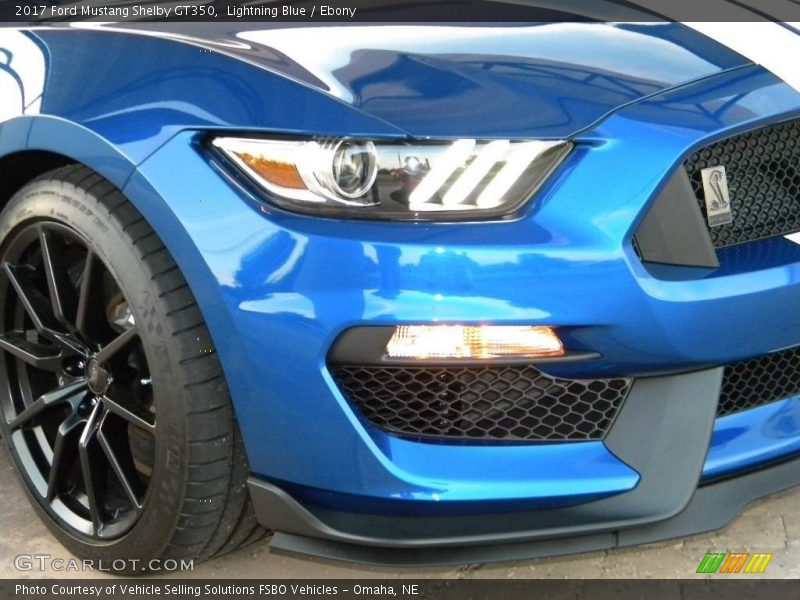 Lightning Blue / Ebony 2017 Ford Mustang Shelby GT350