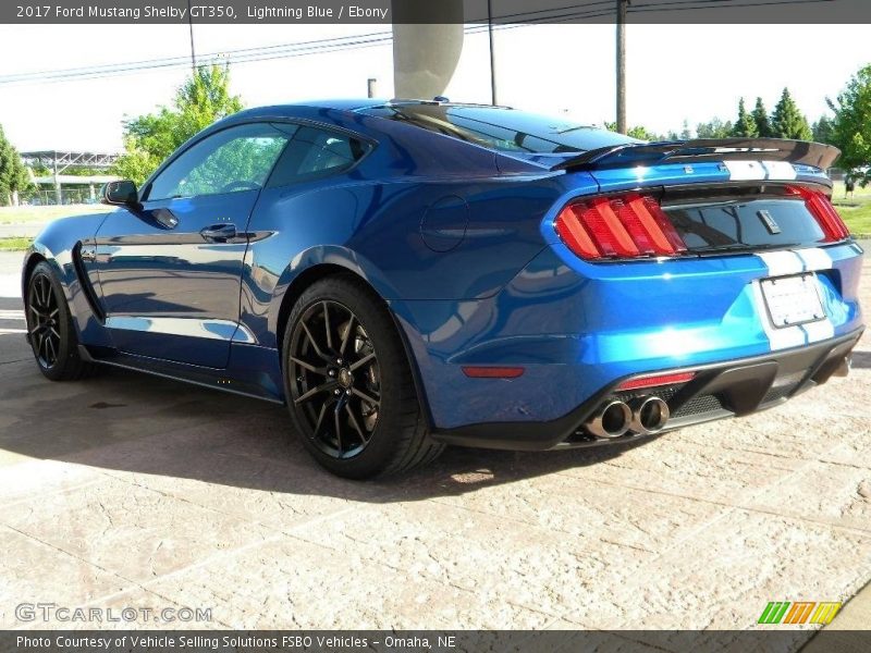 Lightning Blue / Ebony 2017 Ford Mustang Shelby GT350
