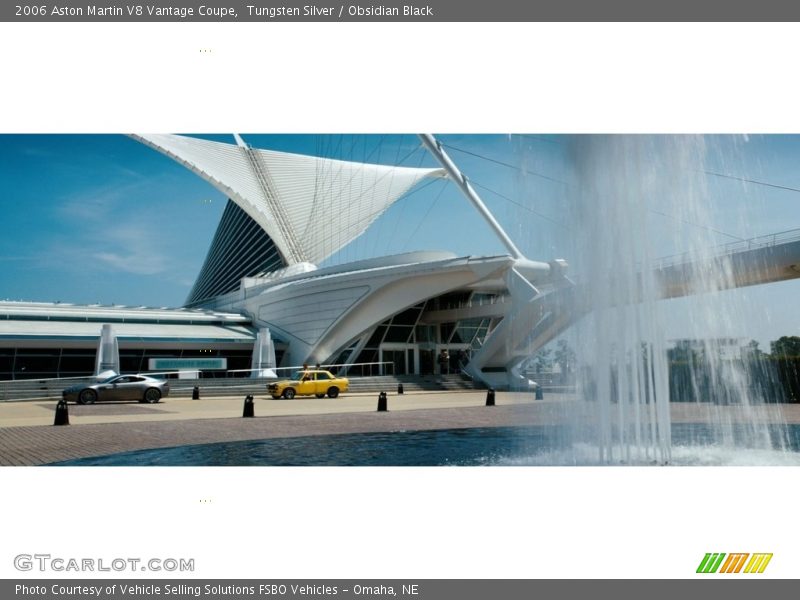 Tungsten Silver / Obsidian Black 2006 Aston Martin V8 Vantage Coupe