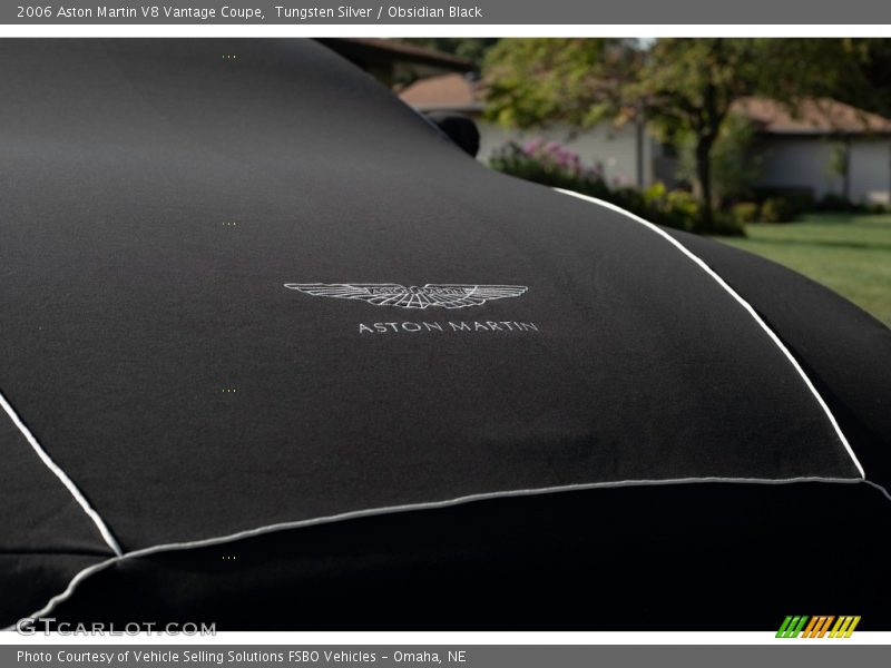 Tungsten Silver / Obsidian Black 2006 Aston Martin V8 Vantage Coupe