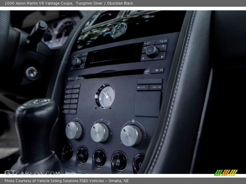 Controls of 2006 V8 Vantage Coupe