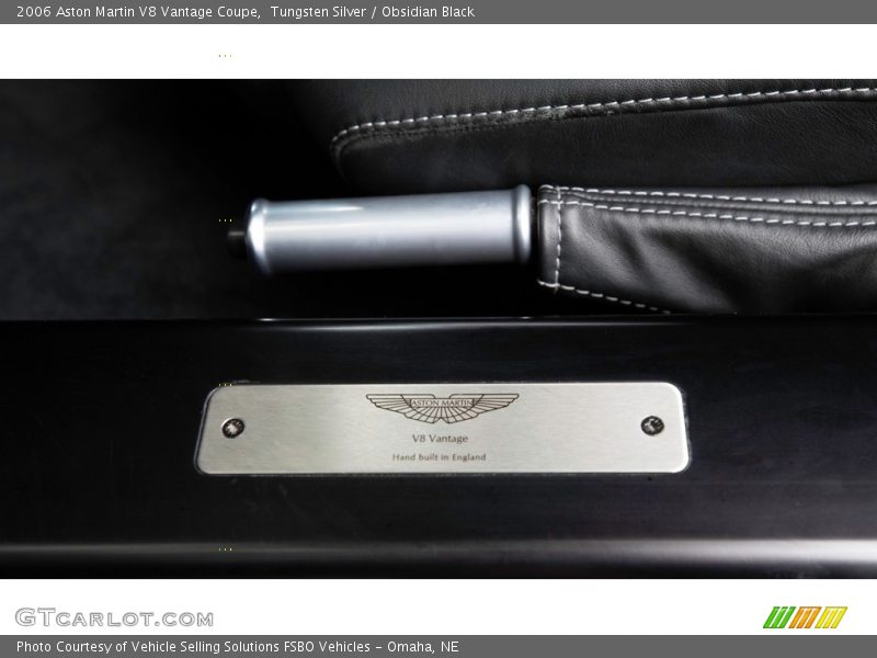 Hand Brake - 2006 Aston Martin V8 Vantage Coupe