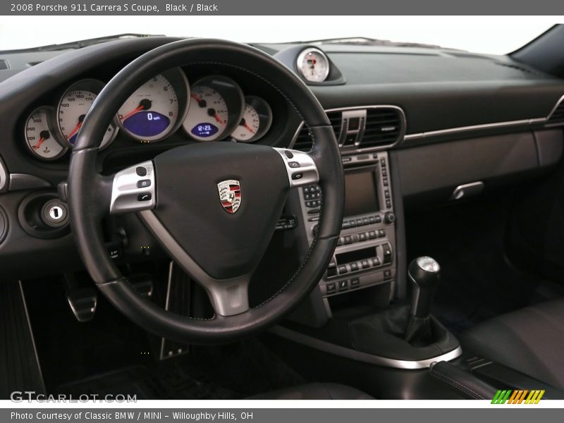 Black / Black 2008 Porsche 911 Carrera S Coupe