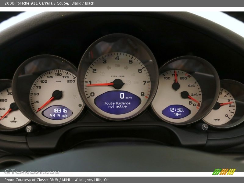 Black / Black 2008 Porsche 911 Carrera S Coupe