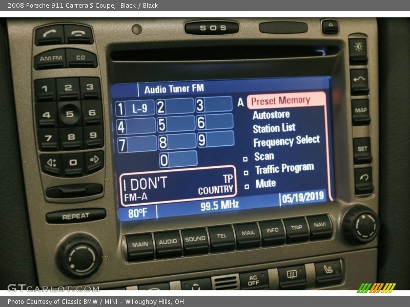 Black / Black 2008 Porsche 911 Carrera S Coupe