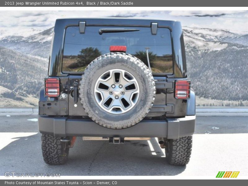 Black / Black/Dark Saddle 2013 Jeep Wrangler Unlimited Rubicon 4x4