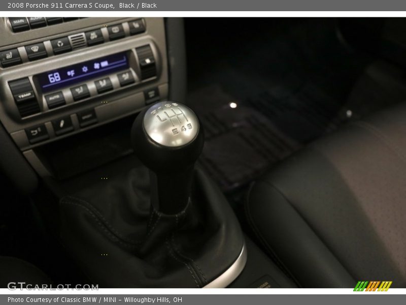 Black / Black 2008 Porsche 911 Carrera S Coupe