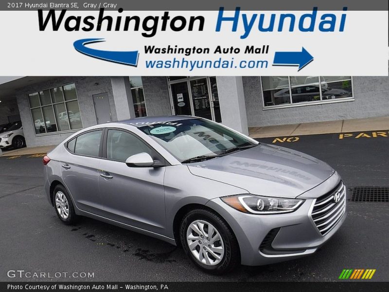 Gray / Gray 2017 Hyundai Elantra SE