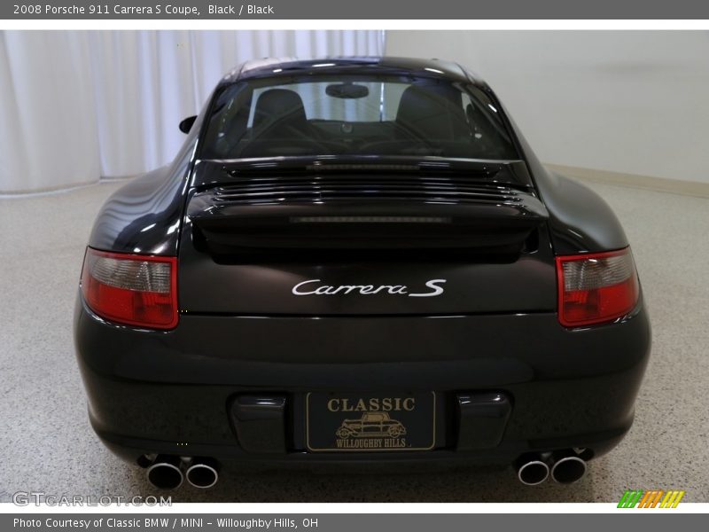 Black / Black 2008 Porsche 911 Carrera S Coupe