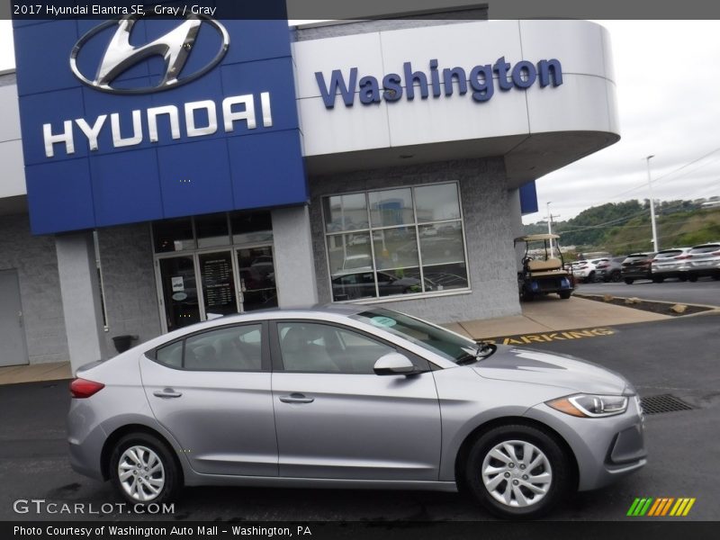 Gray / Gray 2017 Hyundai Elantra SE