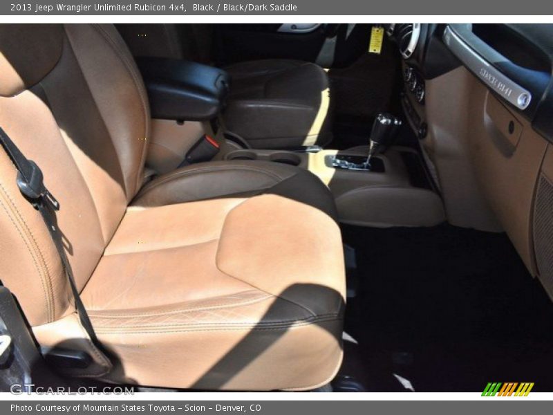 Black / Black/Dark Saddle 2013 Jeep Wrangler Unlimited Rubicon 4x4