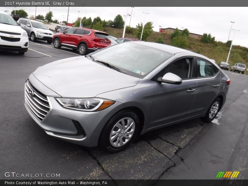 Gray / Gray 2017 Hyundai Elantra SE