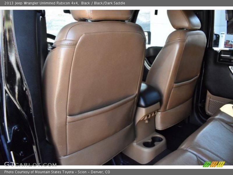Black / Black/Dark Saddle 2013 Jeep Wrangler Unlimited Rubicon 4x4