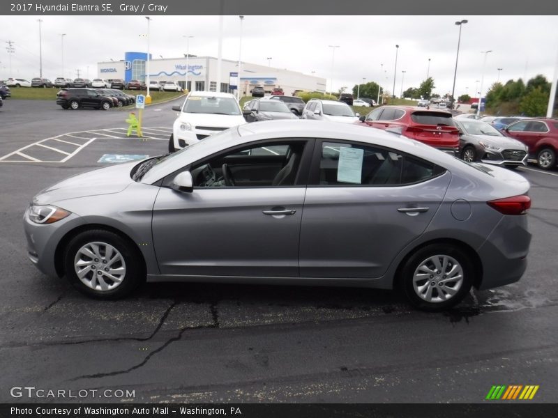 Gray / Gray 2017 Hyundai Elantra SE