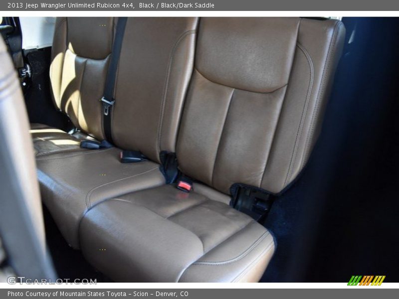 Black / Black/Dark Saddle 2013 Jeep Wrangler Unlimited Rubicon 4x4