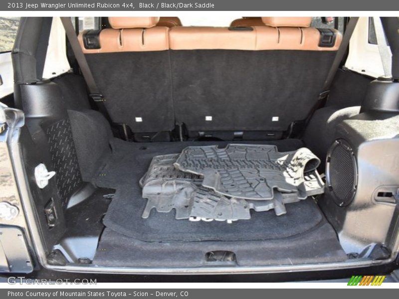 Black / Black/Dark Saddle 2013 Jeep Wrangler Unlimited Rubicon 4x4