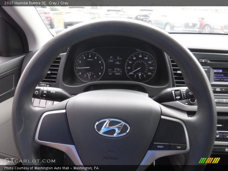 Gray / Gray 2017 Hyundai Elantra SE