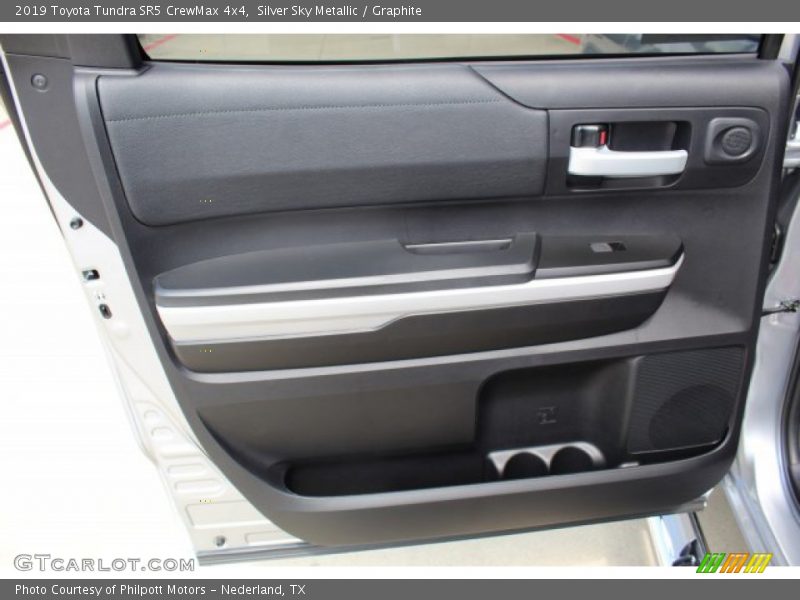 Silver Sky Metallic / Graphite 2019 Toyota Tundra SR5 CrewMax 4x4