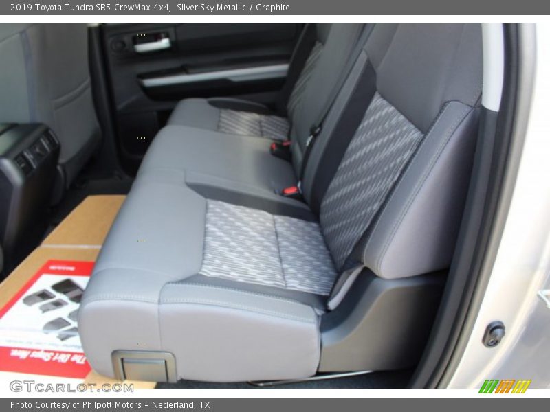 Silver Sky Metallic / Graphite 2019 Toyota Tundra SR5 CrewMax 4x4
