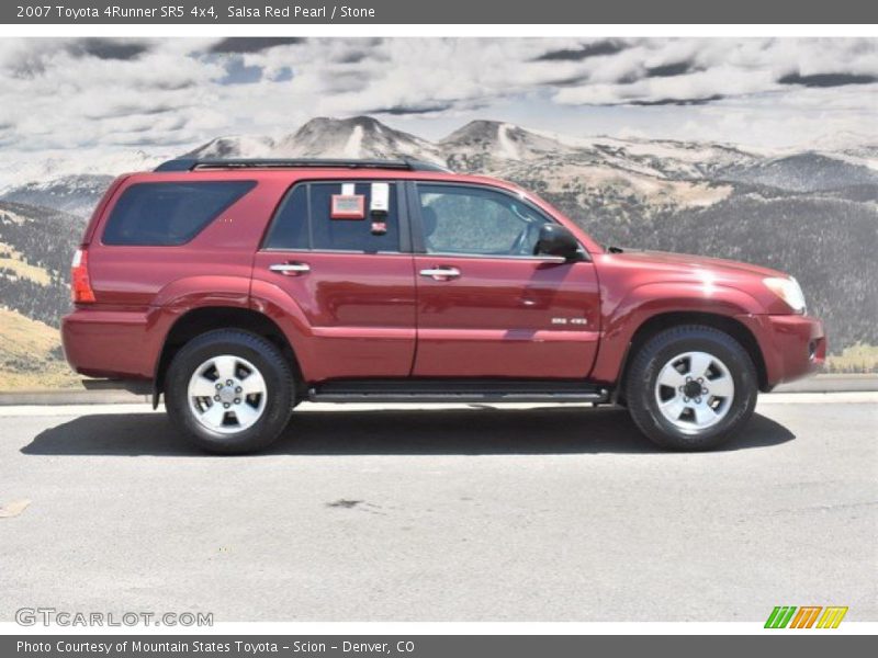 Salsa Red Pearl / Stone 2007 Toyota 4Runner SR5 4x4