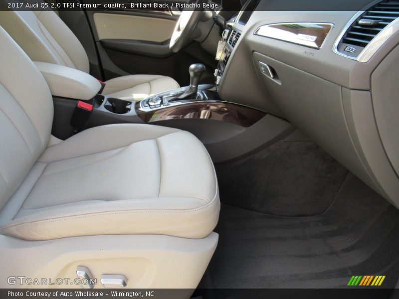 Brilliant Black / Pistachio Beige 2017 Audi Q5 2.0 TFSI Premium quattro