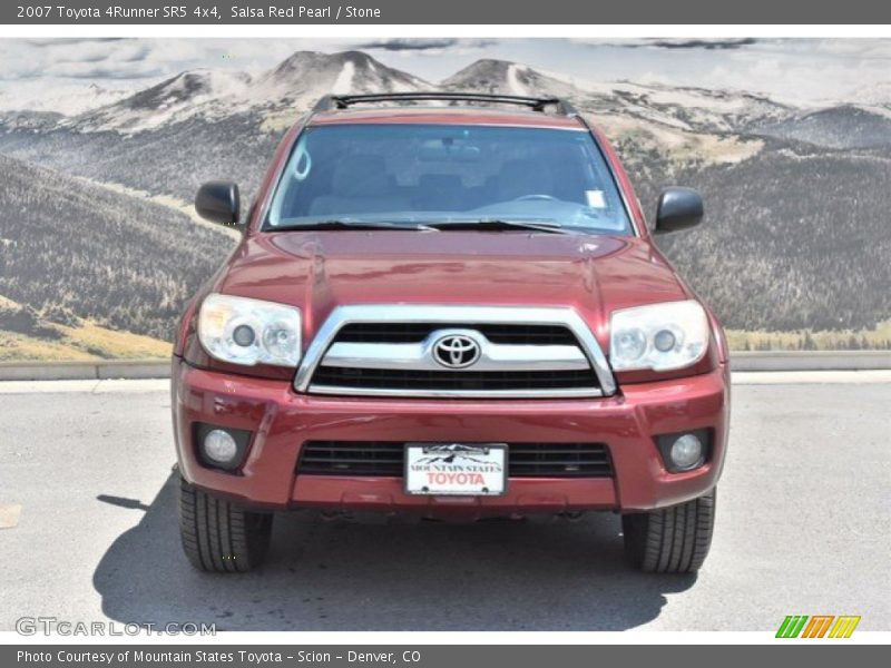 Salsa Red Pearl / Stone 2007 Toyota 4Runner SR5 4x4