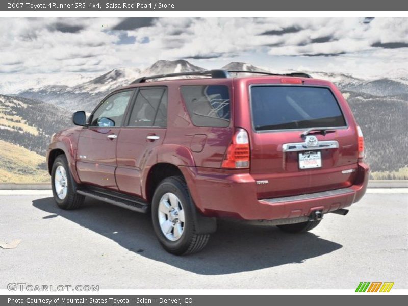 Salsa Red Pearl / Stone 2007 Toyota 4Runner SR5 4x4