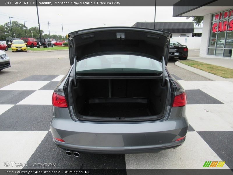 Monsoon Gray Metallic / Titanium Gray 2015 Audi A3 1.8 Premium
