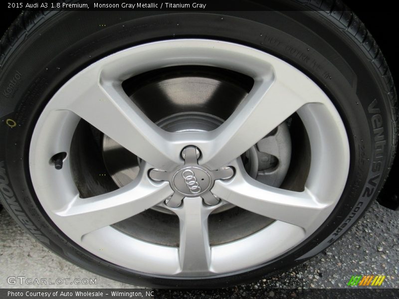 Monsoon Gray Metallic / Titanium Gray 2015 Audi A3 1.8 Premium