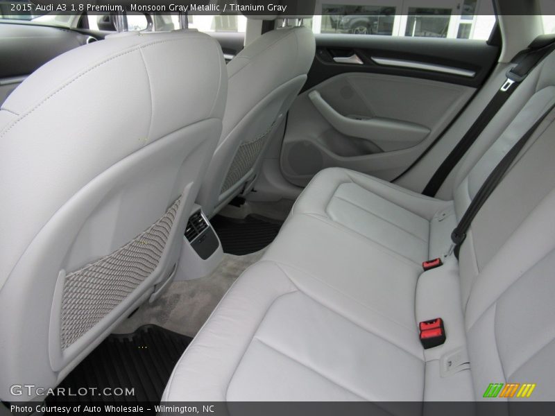 Monsoon Gray Metallic / Titanium Gray 2015 Audi A3 1.8 Premium