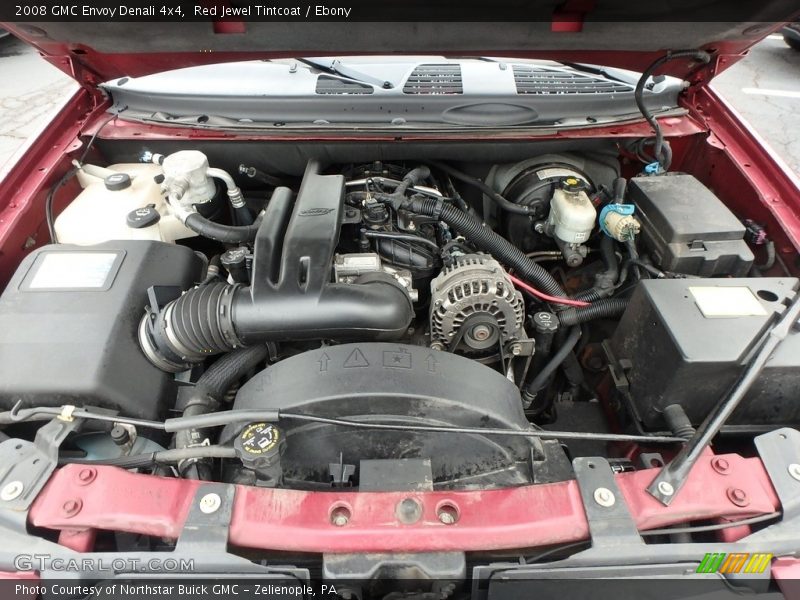 Red Jewel Tintcoat / Ebony 2008 GMC Envoy Denali 4x4