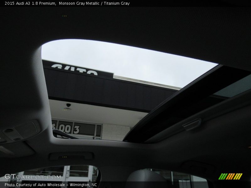 Monsoon Gray Metallic / Titanium Gray 2015 Audi A3 1.8 Premium