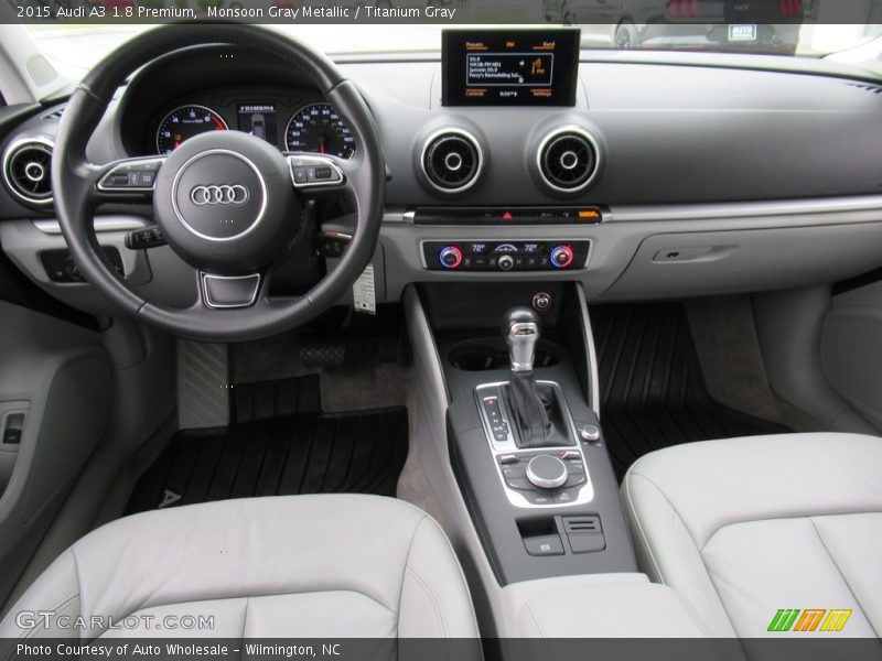 Monsoon Gray Metallic / Titanium Gray 2015 Audi A3 1.8 Premium