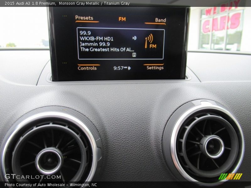 Monsoon Gray Metallic / Titanium Gray 2015 Audi A3 1.8 Premium