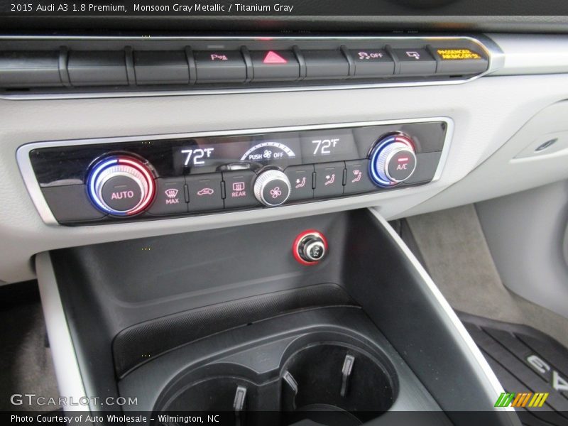 Monsoon Gray Metallic / Titanium Gray 2015 Audi A3 1.8 Premium