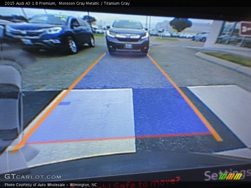 Monsoon Gray Metallic / Titanium Gray 2015 Audi A3 1.8 Premium
