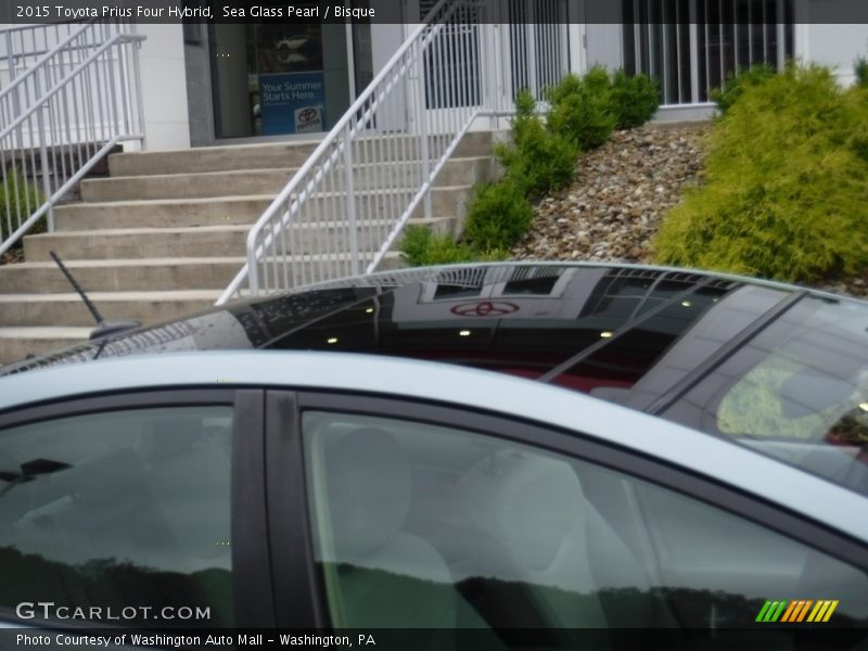 Sea Glass Pearl / Bisque 2015 Toyota Prius Four Hybrid