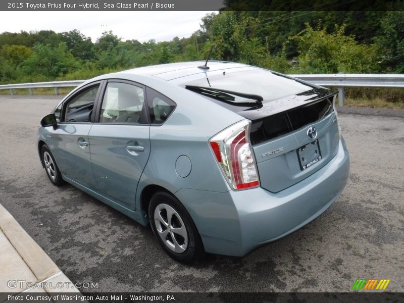 Sea Glass Pearl / Bisque 2015 Toyota Prius Four Hybrid