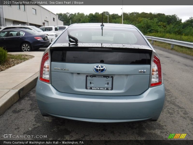 Sea Glass Pearl / Bisque 2015 Toyota Prius Four Hybrid