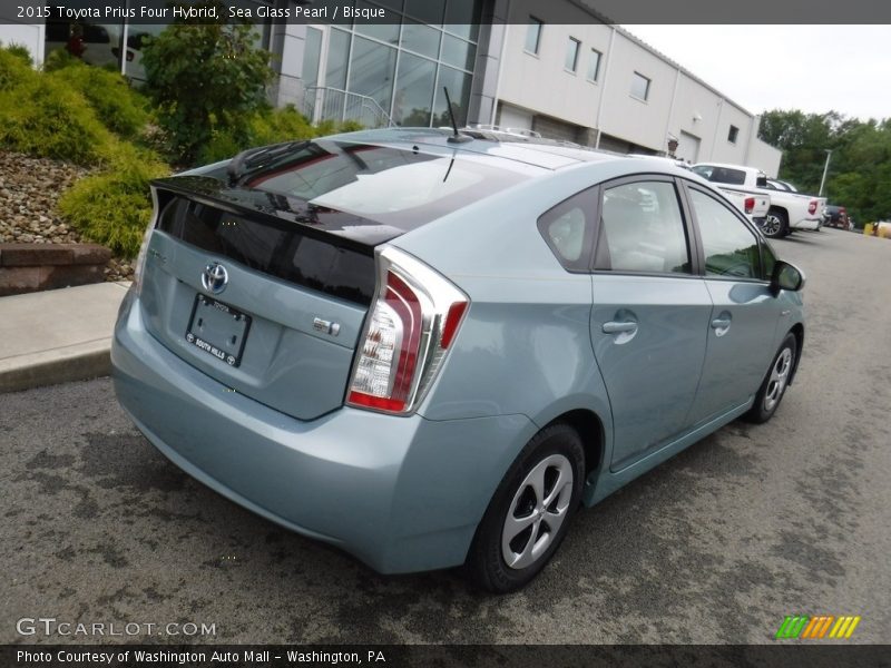 Sea Glass Pearl / Bisque 2015 Toyota Prius Four Hybrid