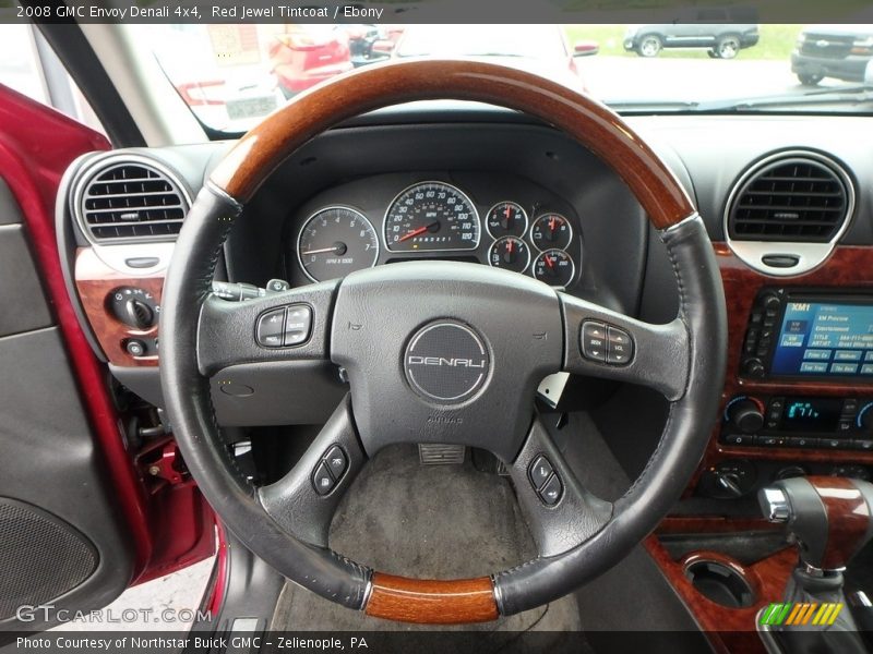 Red Jewel Tintcoat / Ebony 2008 GMC Envoy Denali 4x4
