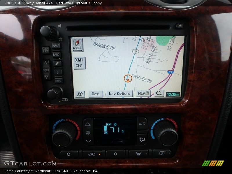 Red Jewel Tintcoat / Ebony 2008 GMC Envoy Denali 4x4