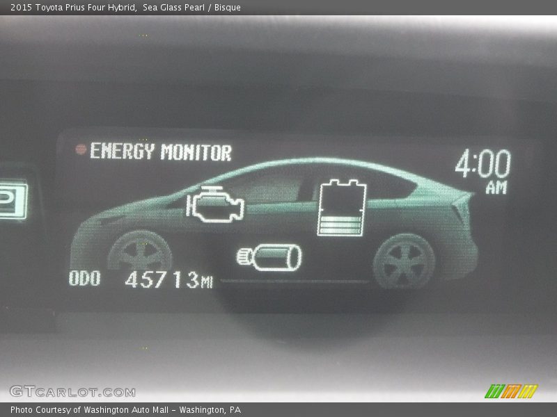 Sea Glass Pearl / Bisque 2015 Toyota Prius Four Hybrid