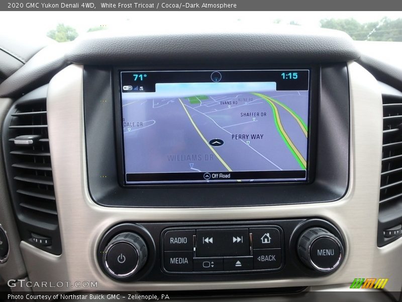 Navigation of 2020 Yukon Denali 4WD