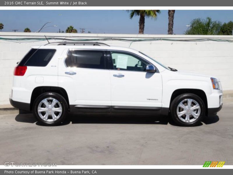 Summit White / Jet Black 2016 GMC Terrain SLE