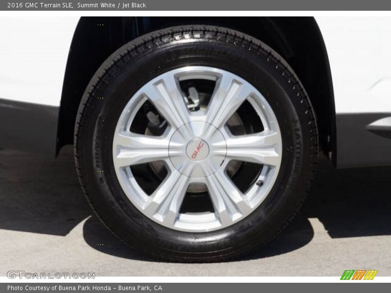 Summit White / Jet Black 2016 GMC Terrain SLE
