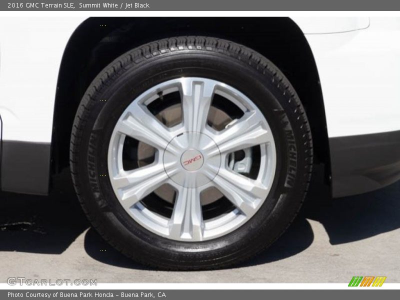 Summit White / Jet Black 2016 GMC Terrain SLE