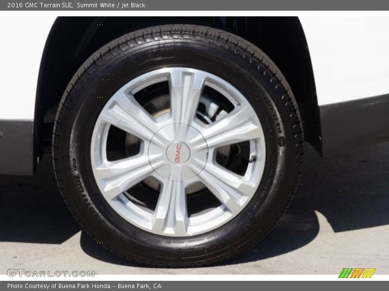 Summit White / Jet Black 2016 GMC Terrain SLE